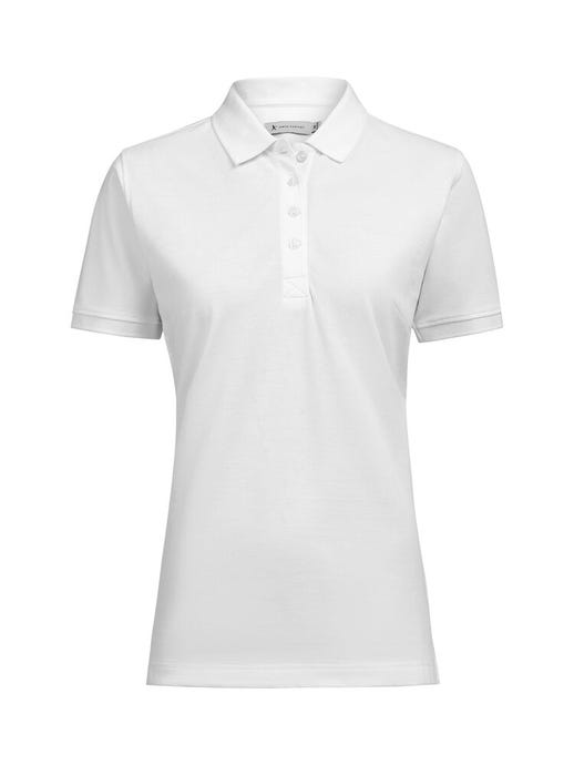 James Harvest Ladie Supreme Classic Polo - HAR2125041 - White - Customisable Ladies Short Sleeve Polo Shirts