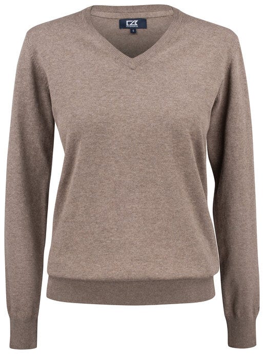 Oakville Vneck Women - CB355419 - Nougat Melange