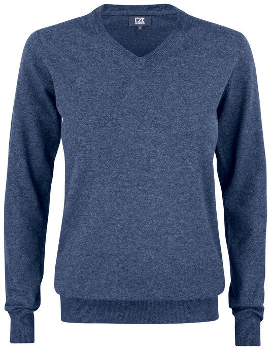 Oakville Vneck Women - CB355419 - Navy Melange