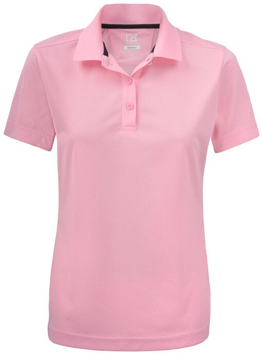 Kelowna Polo Women - CB354401 - Pink Mist - Customisable Polo Shirts