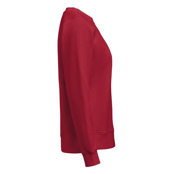 Printer Essentials Printer Ladies Softball Sweater - PE2262074 - Red - Customisable Ladies Sweatshirts And Hoodies