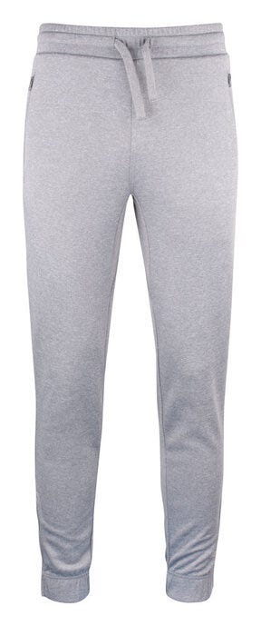 Basic Active Pants - CQ021017 - Grey Melange - Customisable TROUSERS &amp; JOGPANTS