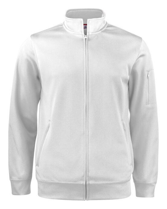 Basic Active Cardigan - CQ021016 - White - Customisable SWEATSHIRTS AND HOODIES