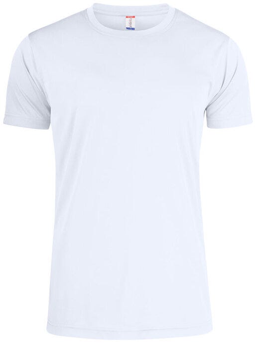 Clique Basic Active-T Junior - CQ029037 - White - Customisable Childrens T-Shirt