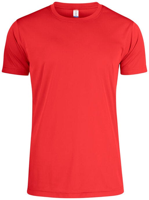 Clique Basic Active-T Junior - CQ029037 - Red - Customisable Childrens T-Shirt