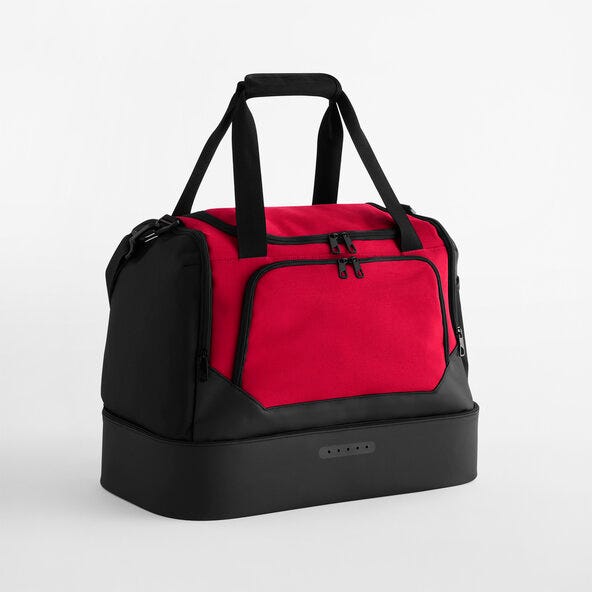 Pro Team Hardbase Holdall - QS285 - Red Black O S - Customisable Bags
