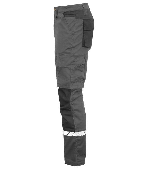 ProJob Workwear ProJob Progression 7508 Workpant - PJ647508 - Grey Black - Customisable MENS TROUSERS AND JOGPANTS