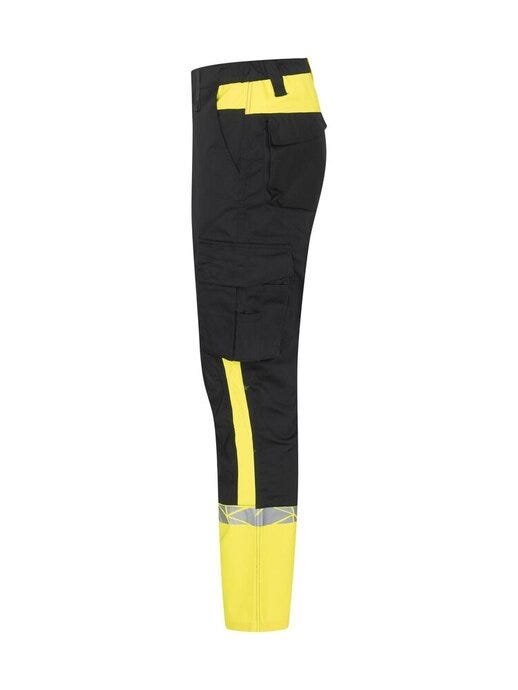 ProJob Workwear ProJob Progression 7508 Workpant - PJ647508 - Black Yellow - Customisable MENS TROUSERS AND JOGPANTS