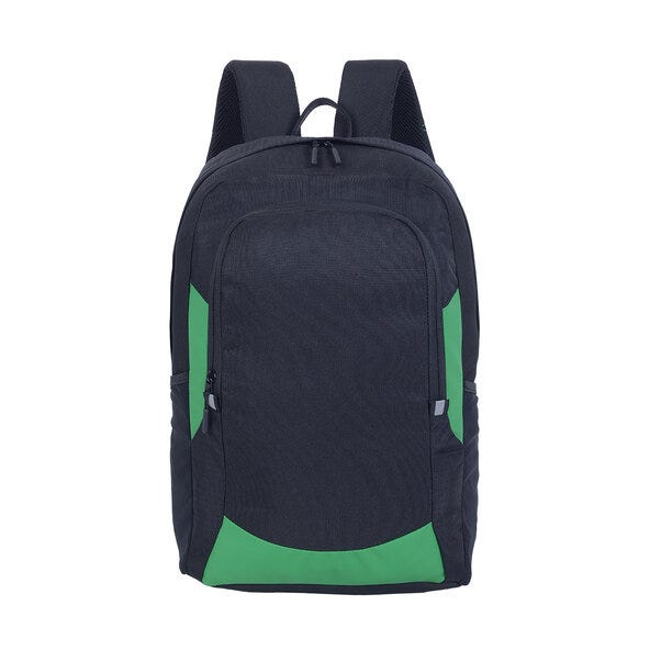 Shugon Alabama Primary Backpack - SH7242 - Black Green O S - Customisable Bags, Backpacks Etc