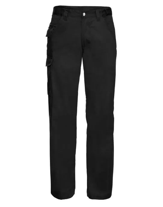 Russell Collection Russell Polycotton Twill Trousers Reg 001mr - - Customisable Trousers