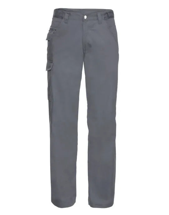 Russell Collection Russell Polycotton Twill Trousers Reg 001mr - - Customisable Trousers