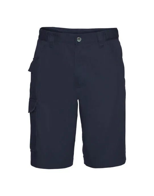 Russell Collection Russell Polycotton Twill Shorts 002m - - Customisable Shorts