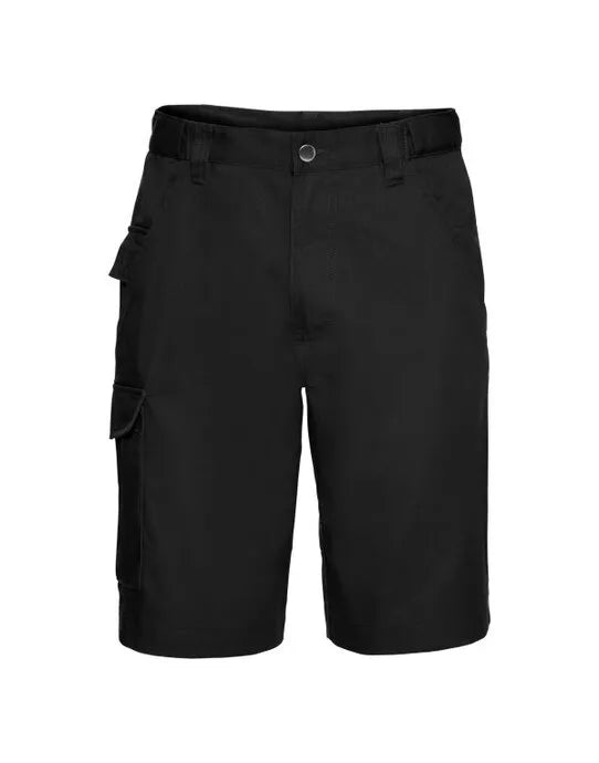 Russell Collection Russell Polycotton Twill Shorts 002m - - Customisable Shorts