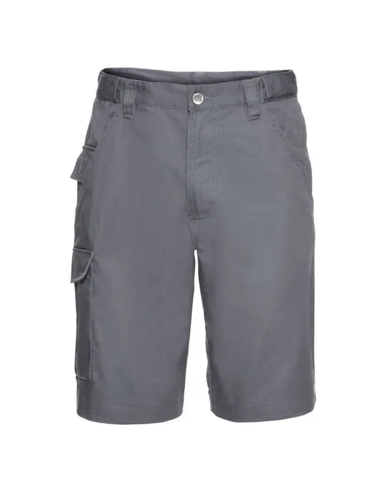 Russell Collection Russell Polycotton Twill Shorts 002m - - Customisable Shorts