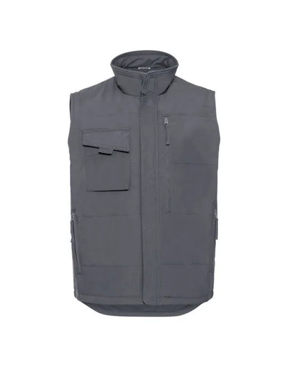 Russell Collection Russell Heavy Duty Workwear Gilet 014m - - Customisable Bodywarmers