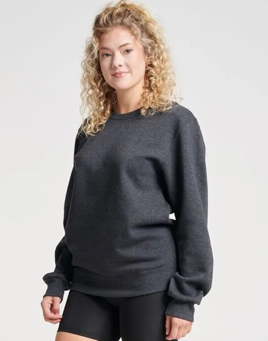 Jerzees Eco Premium Sweatshirt 0S701M0 - Black Ink Heather S - Customisable Sweatshirts