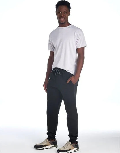 Jerzees NuBlend Pocketed Jog Sweatpants 0s975m0 - Black S - Customisable Joggers