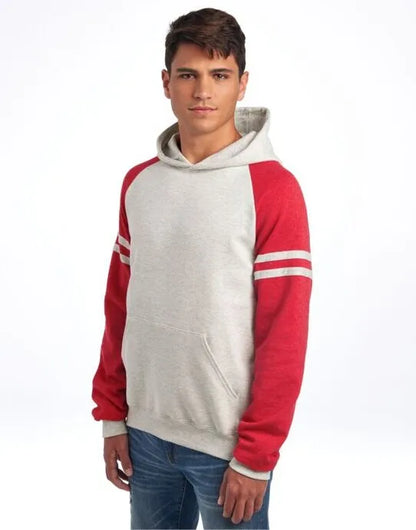 Jerzees NuBlend Varsity Col Block Hood 0S97CR0 - - Customisable Sweatshirts