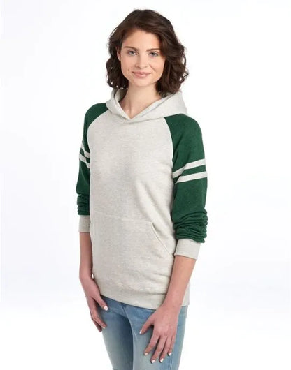 Jerzees NuBlend Varsity Col Block Hood 0S97CR0 - - Customisable Sweatshirts