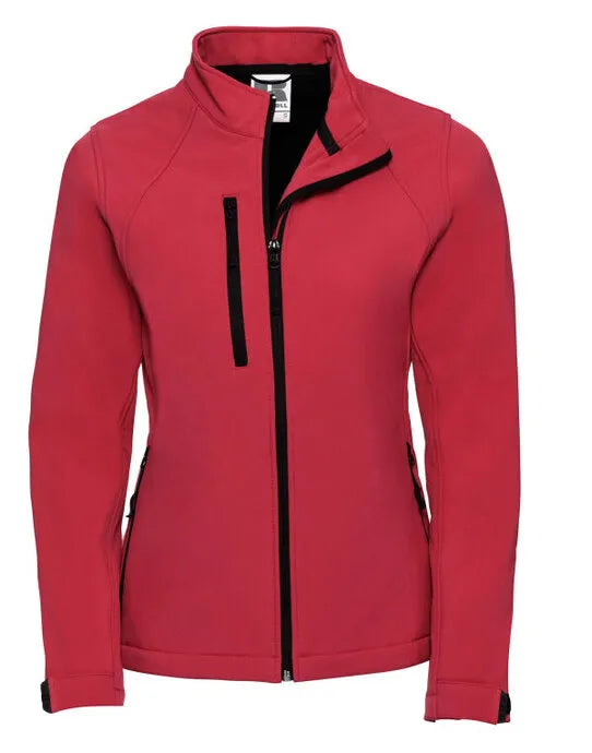 Russell Collection Russell Ladies Softshell Jacket 140F - - Customisable Softshell Jacket