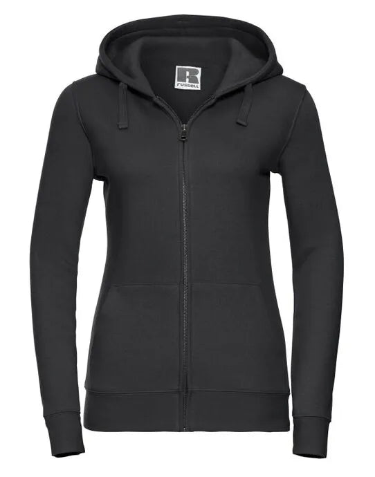 Russell Collection Russell Ladies Authentic Zipped Hood Jacket 266F - - Customisable Sweatshirts