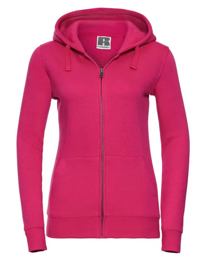 Russell Collection Russell Ladies Authentic Zipped Hood Jacket 266F - - Customisable Sweatshirts