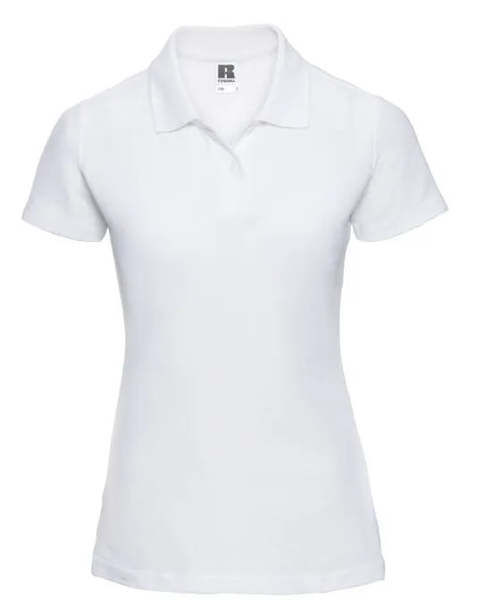 Russell Collection Russell Ladies Classic Polycotton Polo 539F - - Customisable Polos