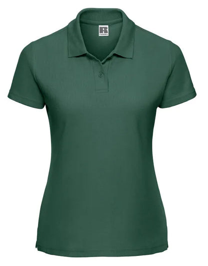 Russell Collection Russell Ladies Classic Polycotton Polo 539F - - Customisable Polos