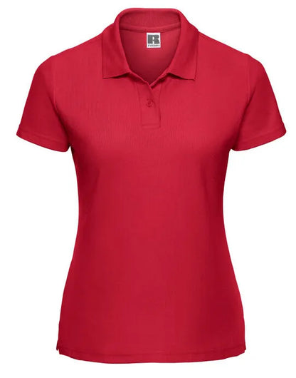 Russell Collection Russell Ladies Classic Polycotton Polo 539F - - Customisable Polos