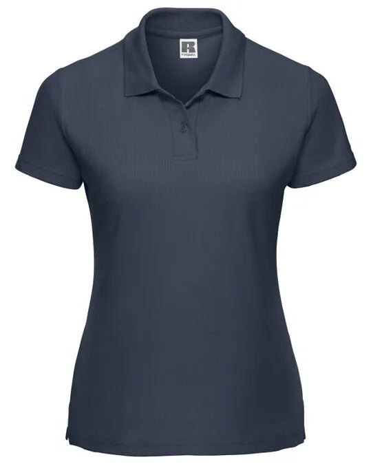 Russell Collection Russell Ladies Classic Polycotton Polo 539F - - Customisable Polos