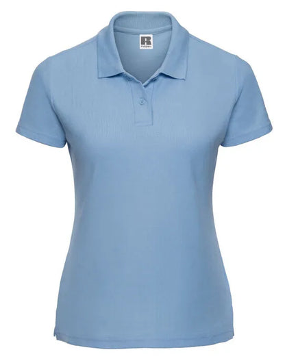 Russell Collection Russell Ladies Classic Polycotton Polo 539F - - Customisable Polos