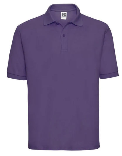 Russell Collection Russell Mens Classic Polycotton Polo - 539M - - Customisable Polos