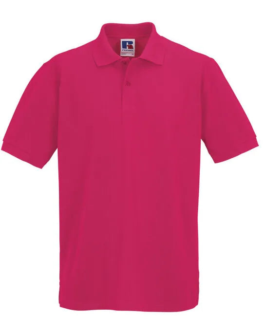 Russell Collection Russell Mens Classic Cotton Polo 569M - - Customisable Polos