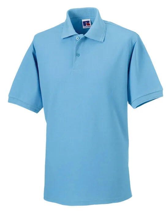 Russell Collection Russell Hardwearing Polycotton Polo 599M - - Customisable Polos