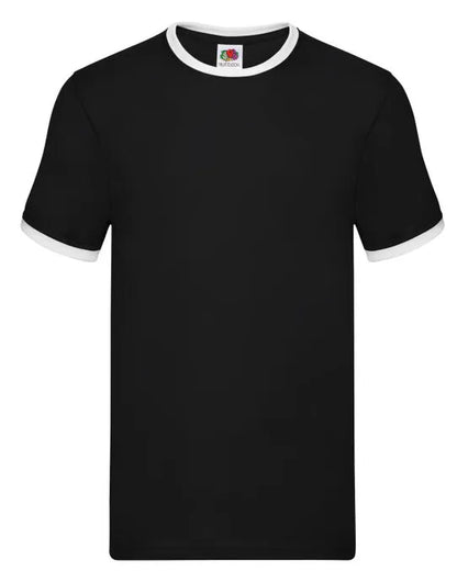 FOTL Mens Valueweight Ringer T 61168 - - Customisable T-Shirt