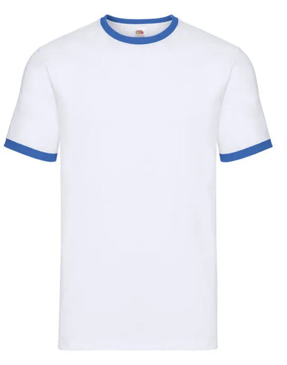 FOTL Mens Valueweight Ringer T 61168 - - Customisable T-Shirt
