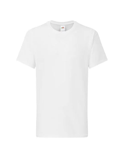 Kids Iconic 195 T 61363 - White 05-06 Years - Customisable T-Shirt