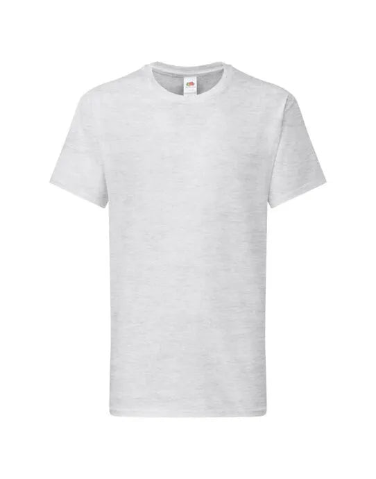 Kids Iconic 195 T 61363 - Heather Grey - Customisable T-Shirt