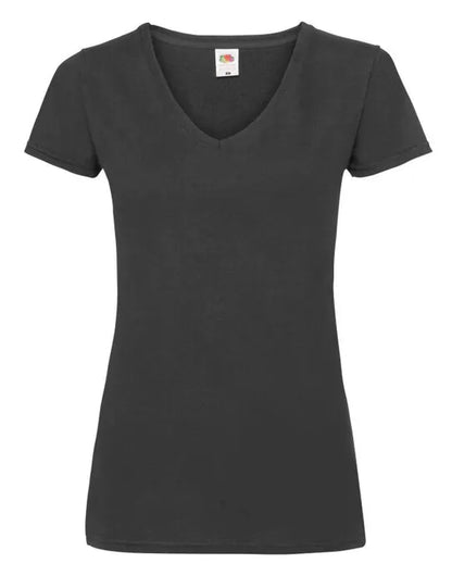 Ladies Valueweight V Neck T 61398 - - Customisable T-Shirt