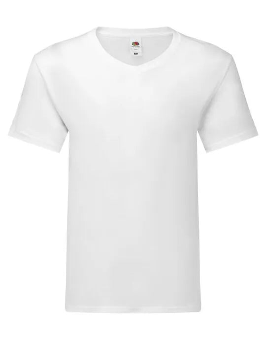 Mens Iconic 150 V Neck T 61442 - - Customisable T-Shirt