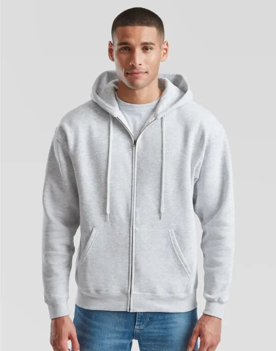 Mens Premium Hooded Sweat Jacket 62034 - - Customisable Sweatshirts