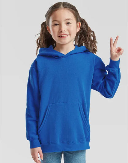 Kids Classic Hooded Sweat 62043 - Royal - Customisable Sweatshirts