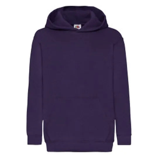 Kids Classic Hooded Sweat 62043 - Purple - Customisable Sweatshirts