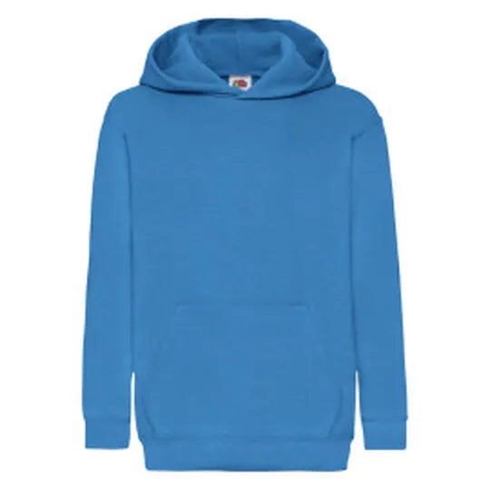 Kids Classic Hooded Sweat 62043 - Azure Blue - Customisable Sweatshirts