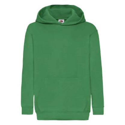Kids Classic Hooded Sweat 62043 - Kelly Green - Customisable Sweatshirts