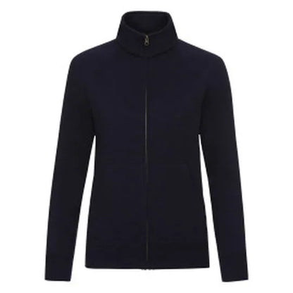 Ladies Premium Sweat Jacket 62116 - Deep Navy XL - Customisable Jacket