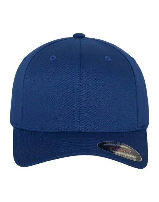 Flexfit By Yupoong Flexfit Wooly Combed Cap 6277 - Royal - Customisable Caps