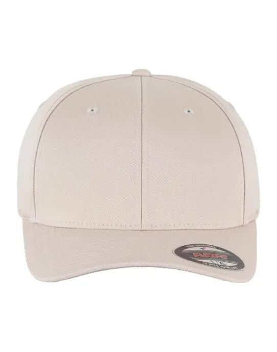 Flexfit By Yupoong Flexfit Wooly Combed Cap 6277 - Stone - Customisable Caps