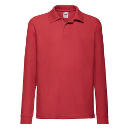 Kids 6535 Long Sleeve Polo 63201 - - Customisable Polos