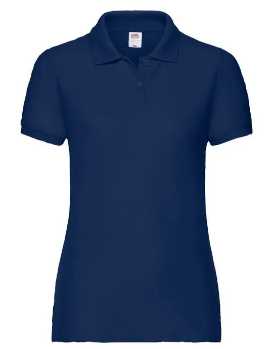 FOTL Ladies 65/35 Polo 63212 - Navy Blue - Customisable Polos